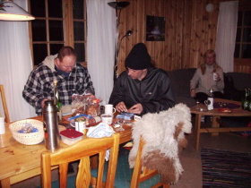 20080217 Erste Hütte in Mageli